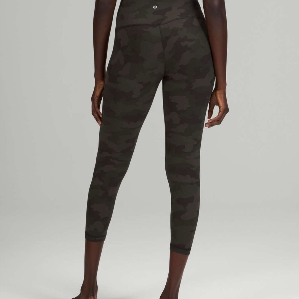 Lululemon Dark Camo Leggings